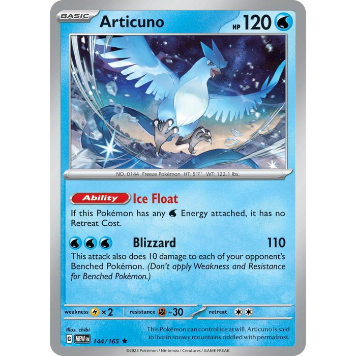 Articuno [MEW - 144/165]
