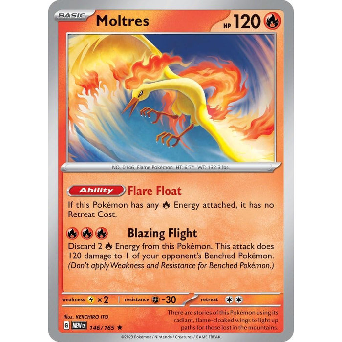 Moltres [MEW - 146/165]
