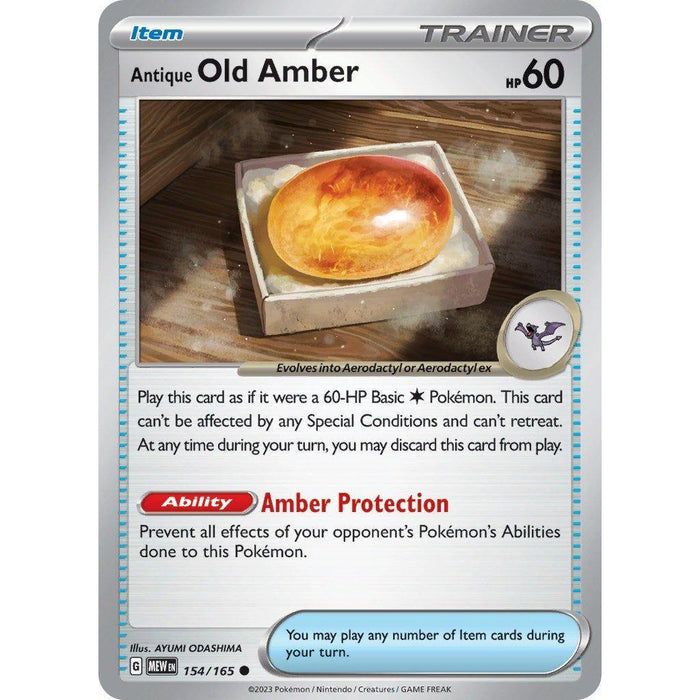 Antique Old Amber [MEW - 154/165]