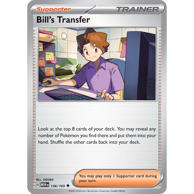 Bill's Transfer - 156/165