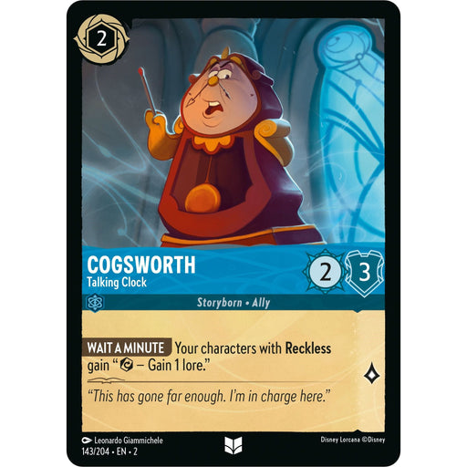 Cogsworth - Talking Clock