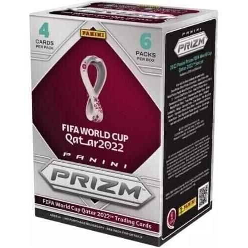 2022 Qatar Panini Prizm World Cup Soccer Blaster Box