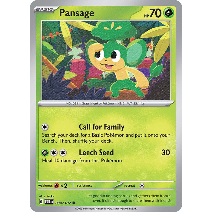 Pansage [PAR - 004/182]