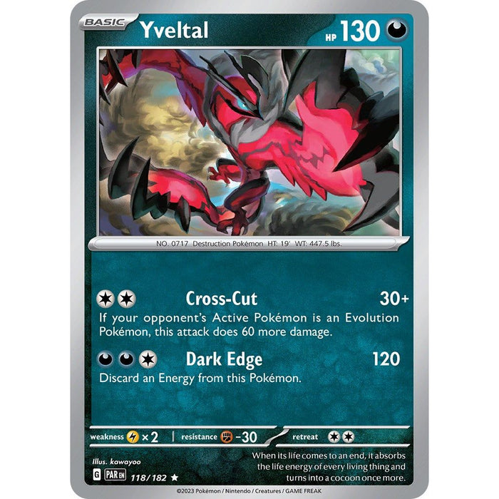 Yveltal - 118/182 [PAR - 118/182]