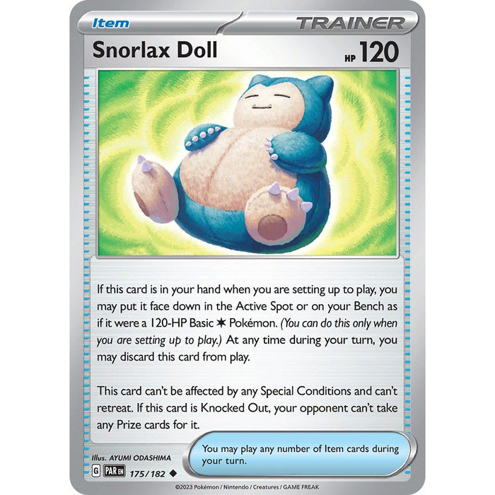 Snorlax Doll [PAR - 175/182]