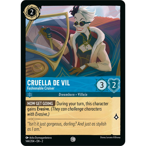 Cruella De Vil - Fashionable Cruiser