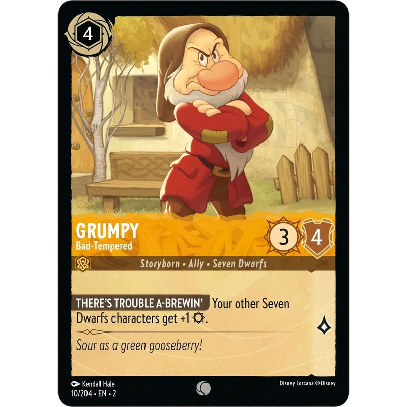 Grumpy - Bad-Tempered