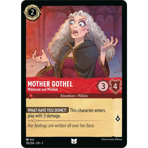 Mother Gothel - Withered and Wicked