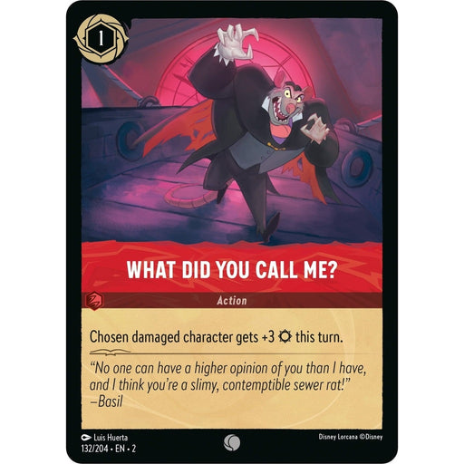 What Did You Call Me?
