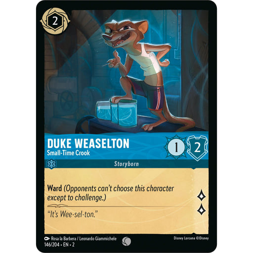 Duke Weaselton - Small-Time Crook