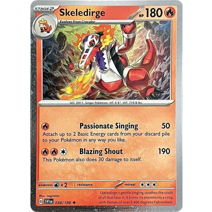 Skeledirge - 038/198 (Cosmos Holo)