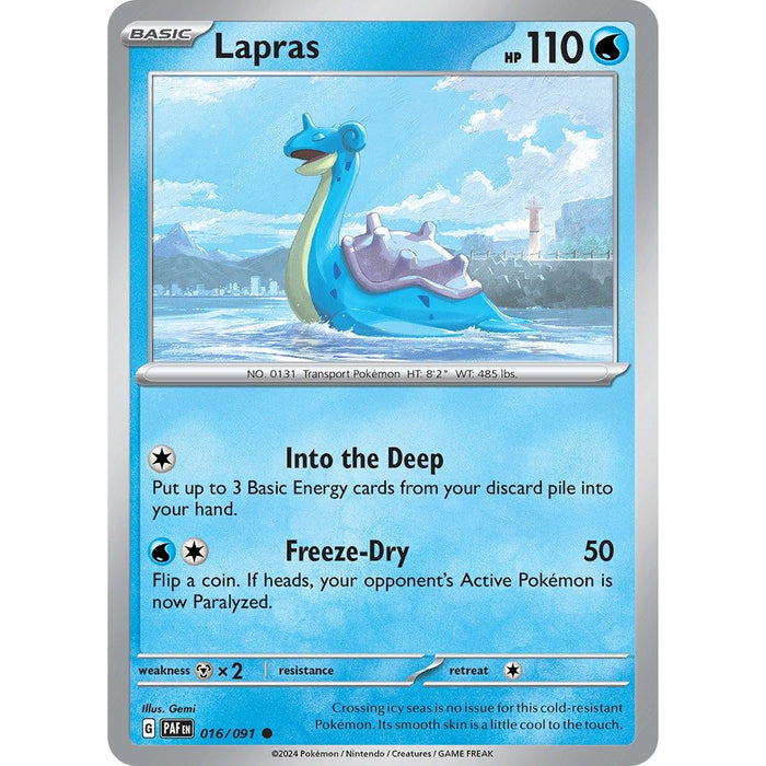 Lapras [PAF - 016/091]