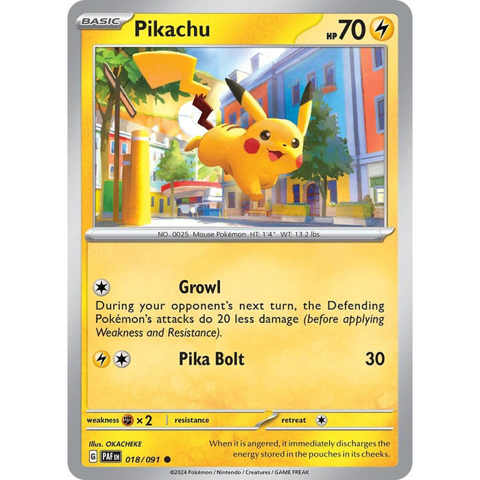 Pikachu - 018/091 [PAF - 018/091]