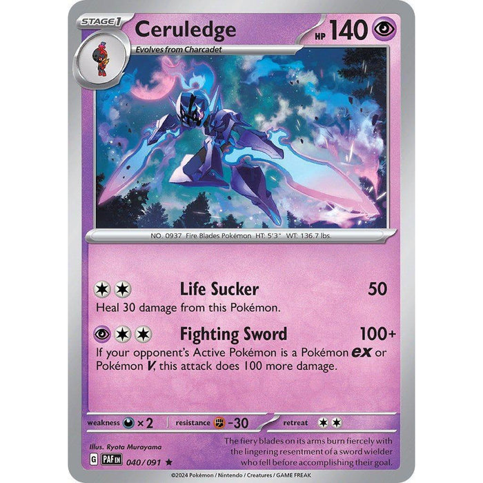 Ceruledge - 040/091 [PAF - 040/091]