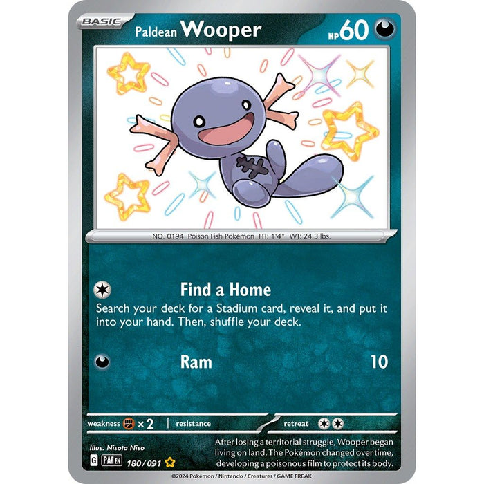 Paldean Wooper - 180/091 [PAF - 180/091]