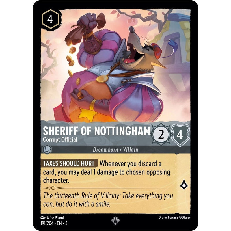 Sheriff of Nottingham - Corrupt Official