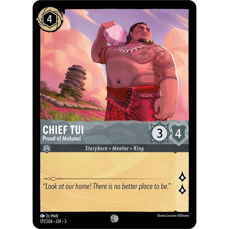 Chief Tui - Proud of Motunui
