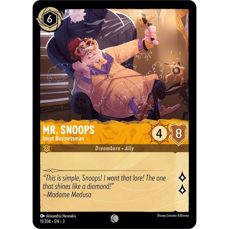 Mr. Snoops - Inept Businessman
