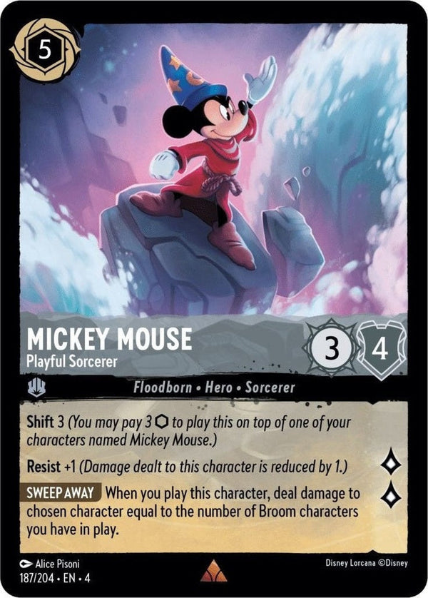 Mickey Mouse - Playful Sorcerer