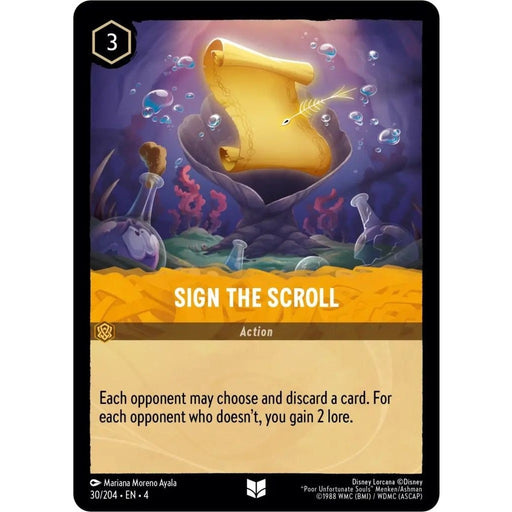 Sign the Scroll