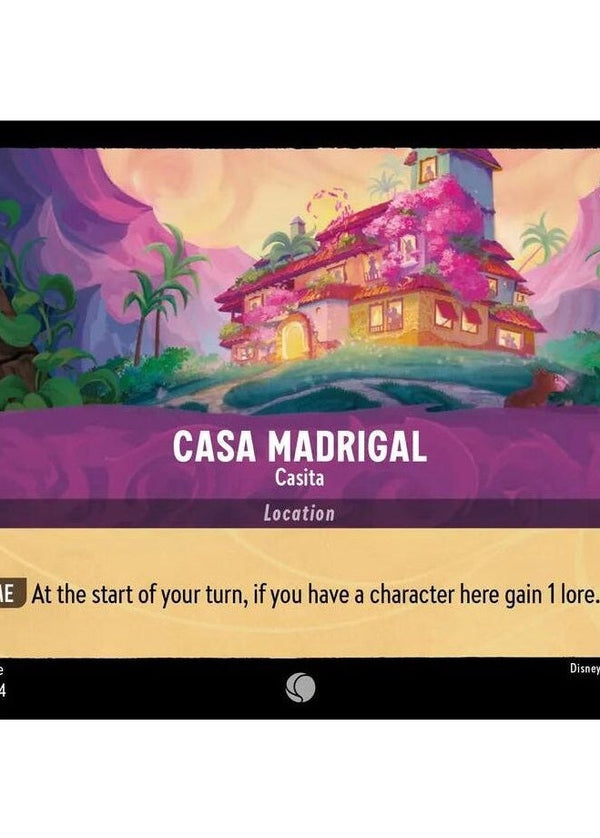 Casa Madrigal - Casita - 67/204 Common Disney Lorcana card from Ursula's Return, Near Mint Normal
