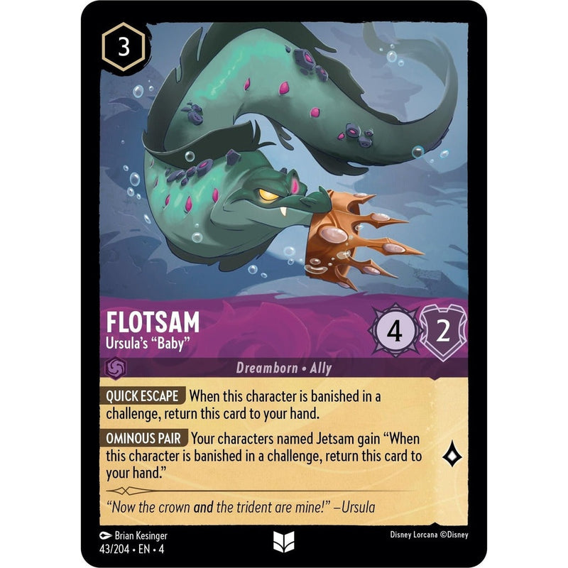 Flotsam - Ursula's "Baby"