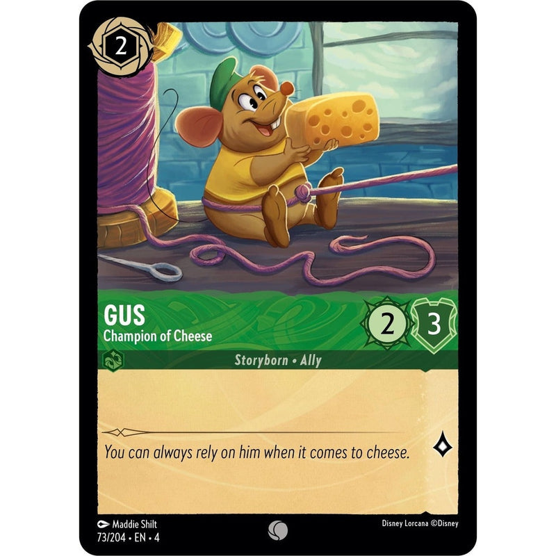 Gus - Champion of Cheese