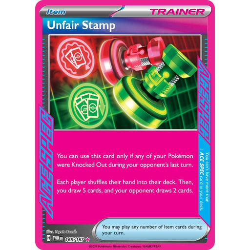 Unfair Stamp [TWM - 165/167]