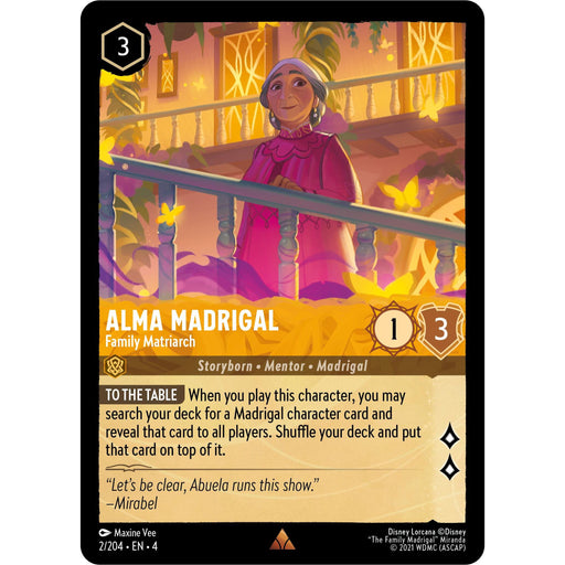 Alma Madrigal - Family Matriarch