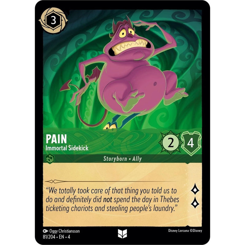 Pain - Immortal Sidekick