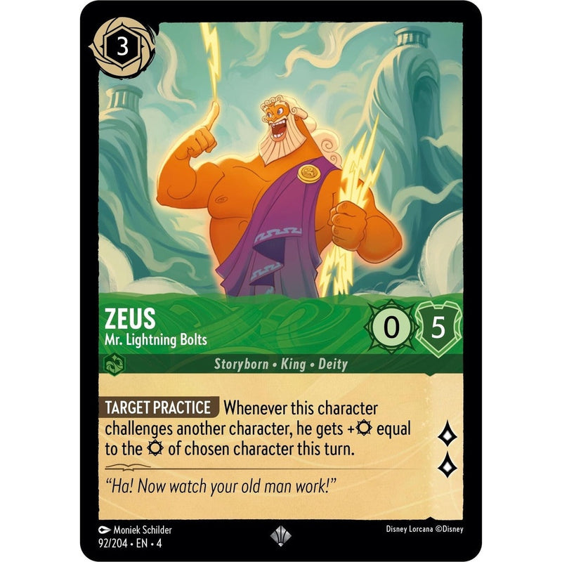Zeus - Mr. Lightning Bolts