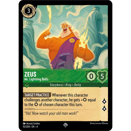 Zeus - Mr. Lightning Bolts