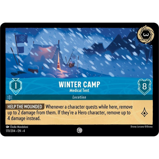 Winter Camp - Medical Tent
