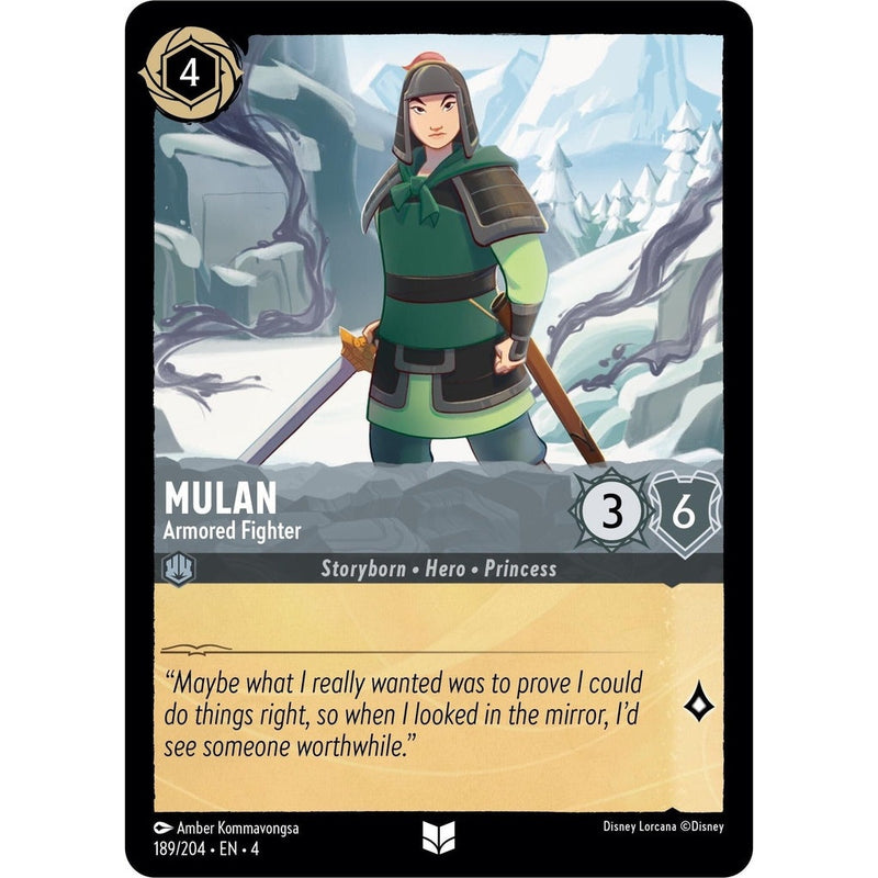 Mulan - Armored Fighter