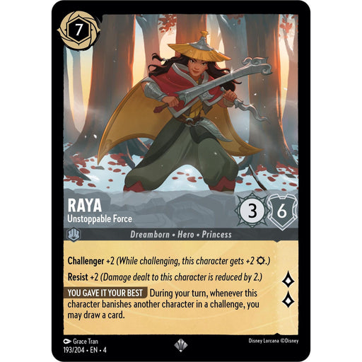 Raya - Unstoppable Force