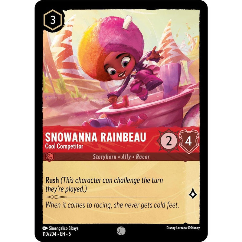 Snowanna Rainbeau - Cool Competitor