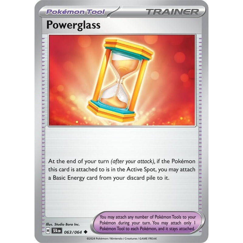 Powerglass - 063/064 Uncommon Pokémon card from Shrouded Fable, Near Mint Normal