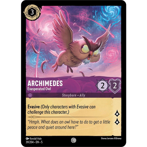Archimedes - Exasperated Owl