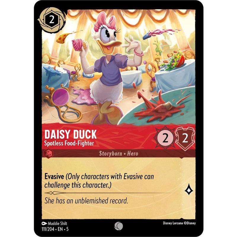 Daisy Duck - Spotless Food-Fighter