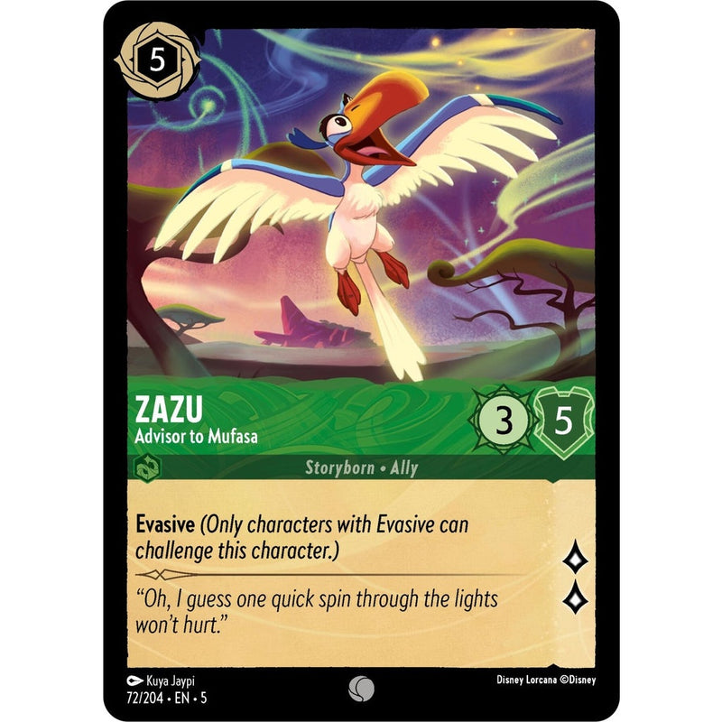 Zazu - Advisor to Mufasa