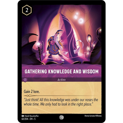Gathering Knowledge and Wisdom