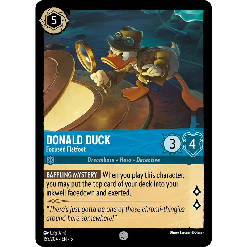 Donald Duck - Focused Flatfoot