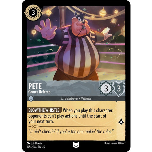 Pete - Games Referee