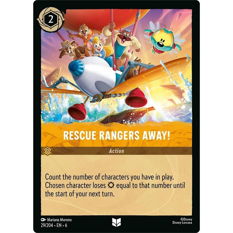 Rescue Rangers Away!