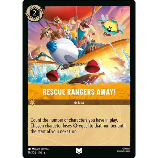 Rescue Rangers Away!
