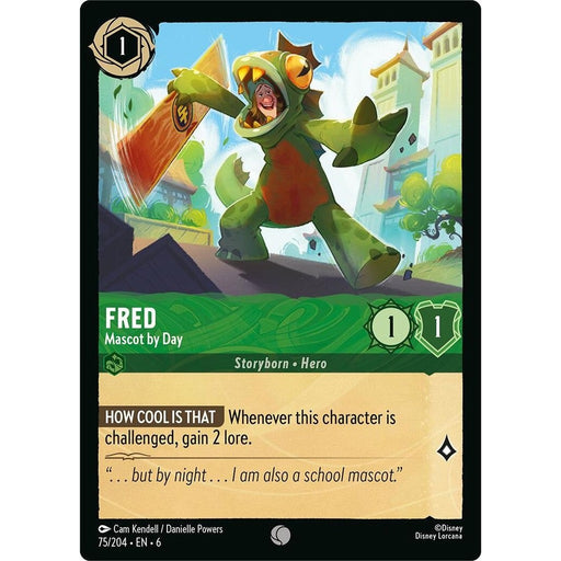 Fred - Mascot by Day