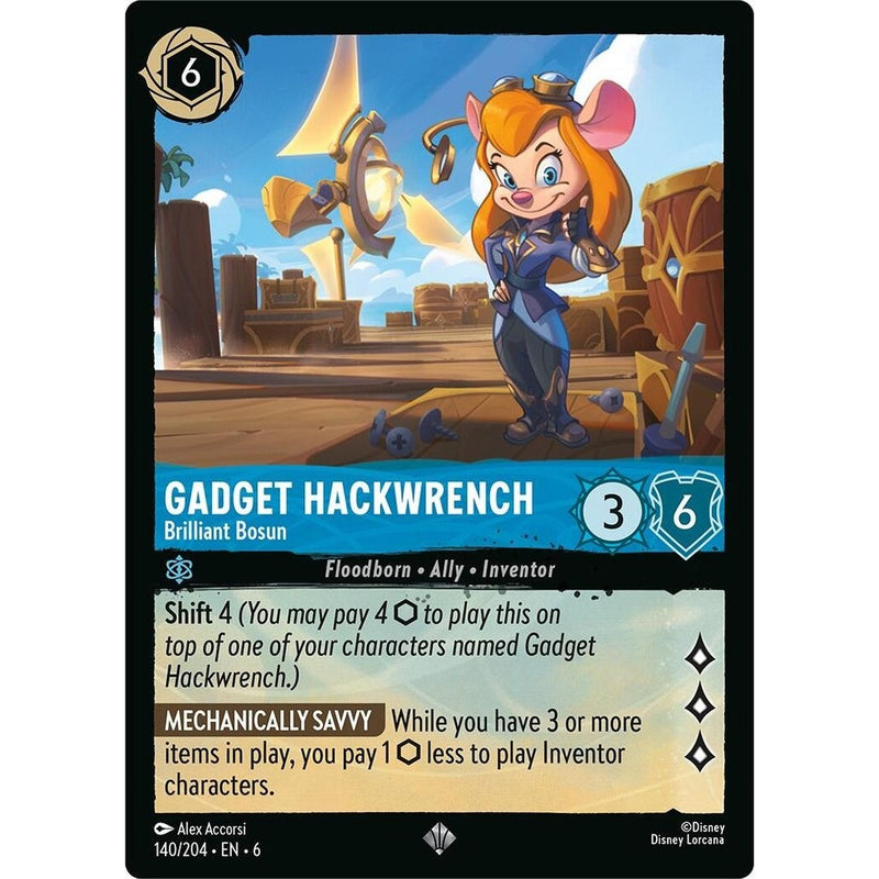 Gadget Hackwrench - Brilliant Bosun