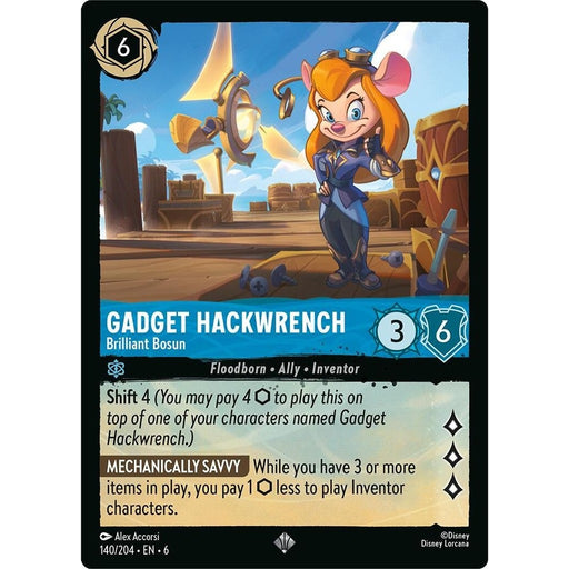 Gadget Hackwrench - Brilliant Bosun