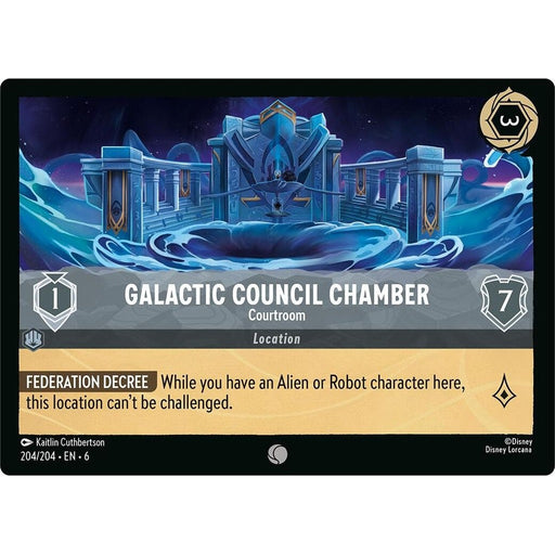 Galactic Council Chamber - Courtroom