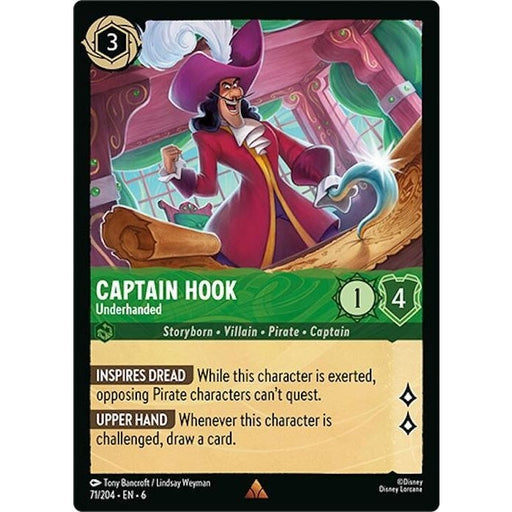 Captain Hook - Underhanded